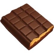 Chocolate bar  sticker