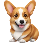 Corgi sticker