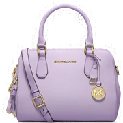 Realistic pastel purple michael kors satchel purse.  sticker
