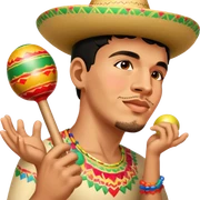 Meraca Musician sticker