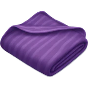 Purple blanket sticker