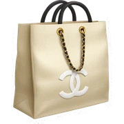 Chanel shopping bag  sticker