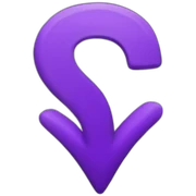 purple checkmark sticker
