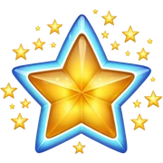 magic star sticker