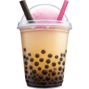 Bubble tea sticker