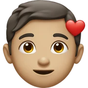 Human give a Kiss  sticker