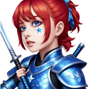 Celestial Samurai sticker
