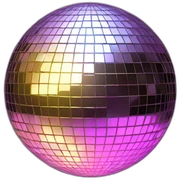 disco ball sticker