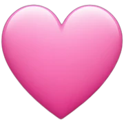 Pink hearts sticker