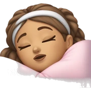 Ariana Grande sleeping sticker