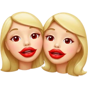 Kisses sticker