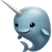 Narwhal sticker