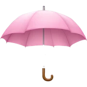 Babypink umbrella sticker