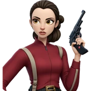 girl with a gun sticker