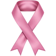 Pink ribbon sticker