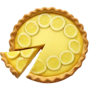 Lemon pie sticker
