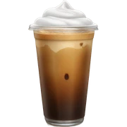 iced coffee sticker