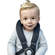 blonde boy in cockpit sticker