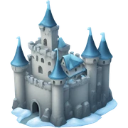 Frozen Castle sticker