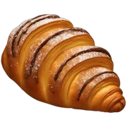 Chocolate croissant  sticker