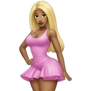Nicky minaj shake booty sticker