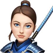 Warrior Samurai sticker