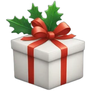 christmas gift sticker