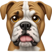 Sharpe mixed with a bulldog  sticker