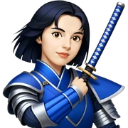 Steadfast Samurai sticker
