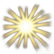 A ray of the sun sticker