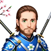Samurai Warrior sticker
