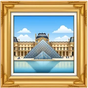 Louvre Museum sticker
