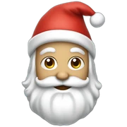 Santa claus gift  sticker
