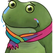 cant believe it whit crying sticker