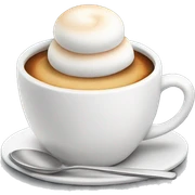 Café con marshmallow  sticker