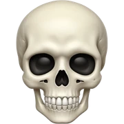 The skeleton head the best
 sticker