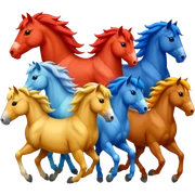 caballos sticker