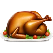 Stuffed turkey  sticker