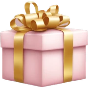 Light pink Christmas gifts under a white Christmas tree  sticker