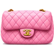Pink Chanel purse sticker