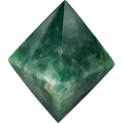 Moss agate octahedron sticker