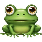 Frog sticker