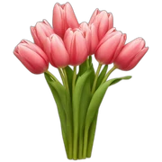 Tulip bouquet  sticker