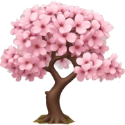 Cherry blossom tree sticker