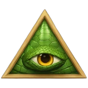 reptile-illuminati sticker