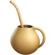 Yerba mate beige🧉 sticker