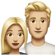 Old money blonde in nyc with her white boy husband sticker