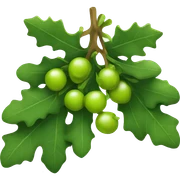 Mistletoe sticker