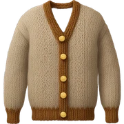 knit sweater  sticker