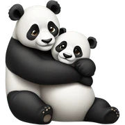 Panda love  sticker